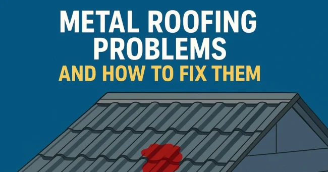 Metal Roofing Problems and How to Fix